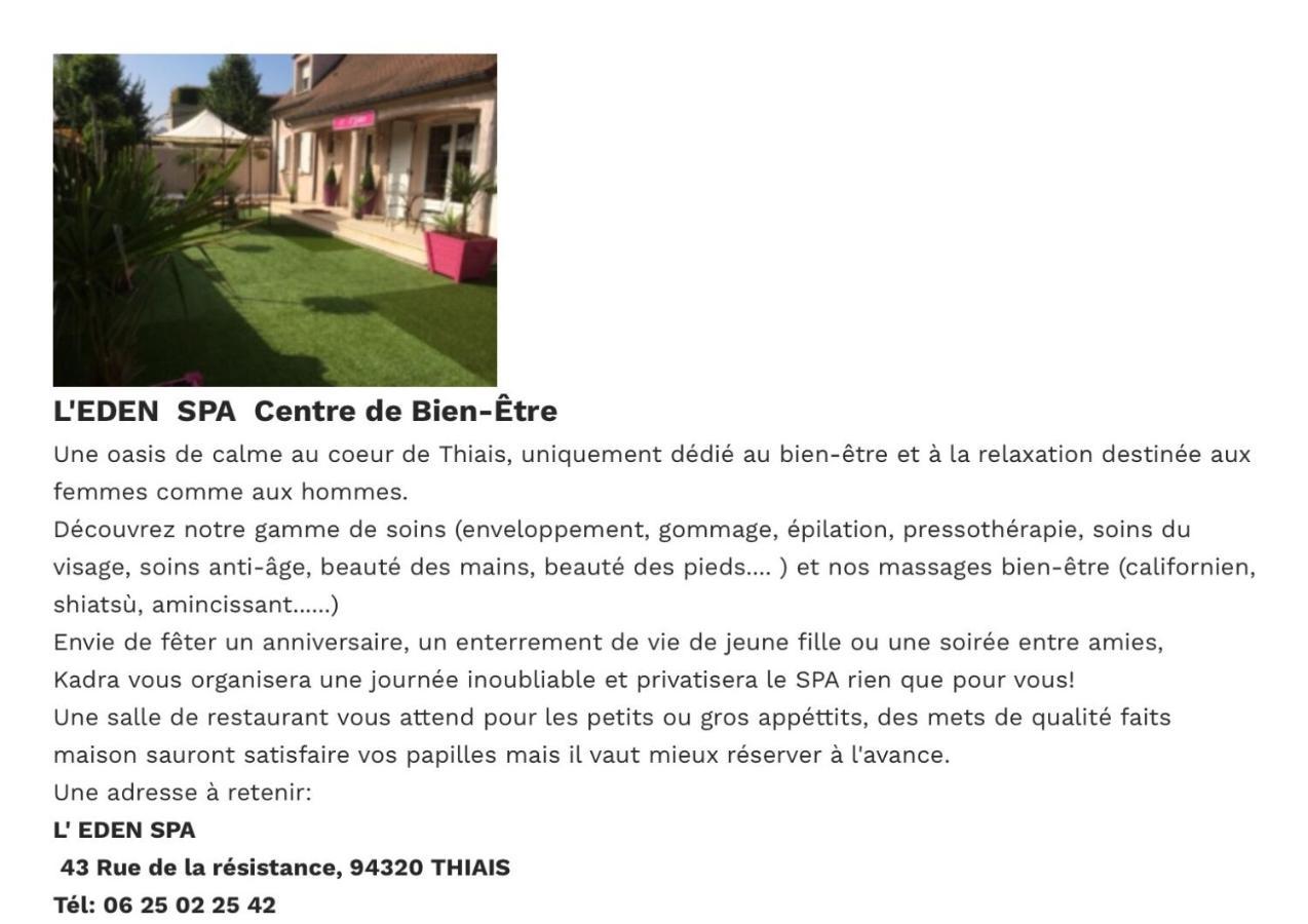 L'eden Spa Orly Aéroport Pensión